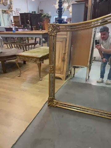 Upea italialainen vaakapeili K. 114,5cm ja L.185cm